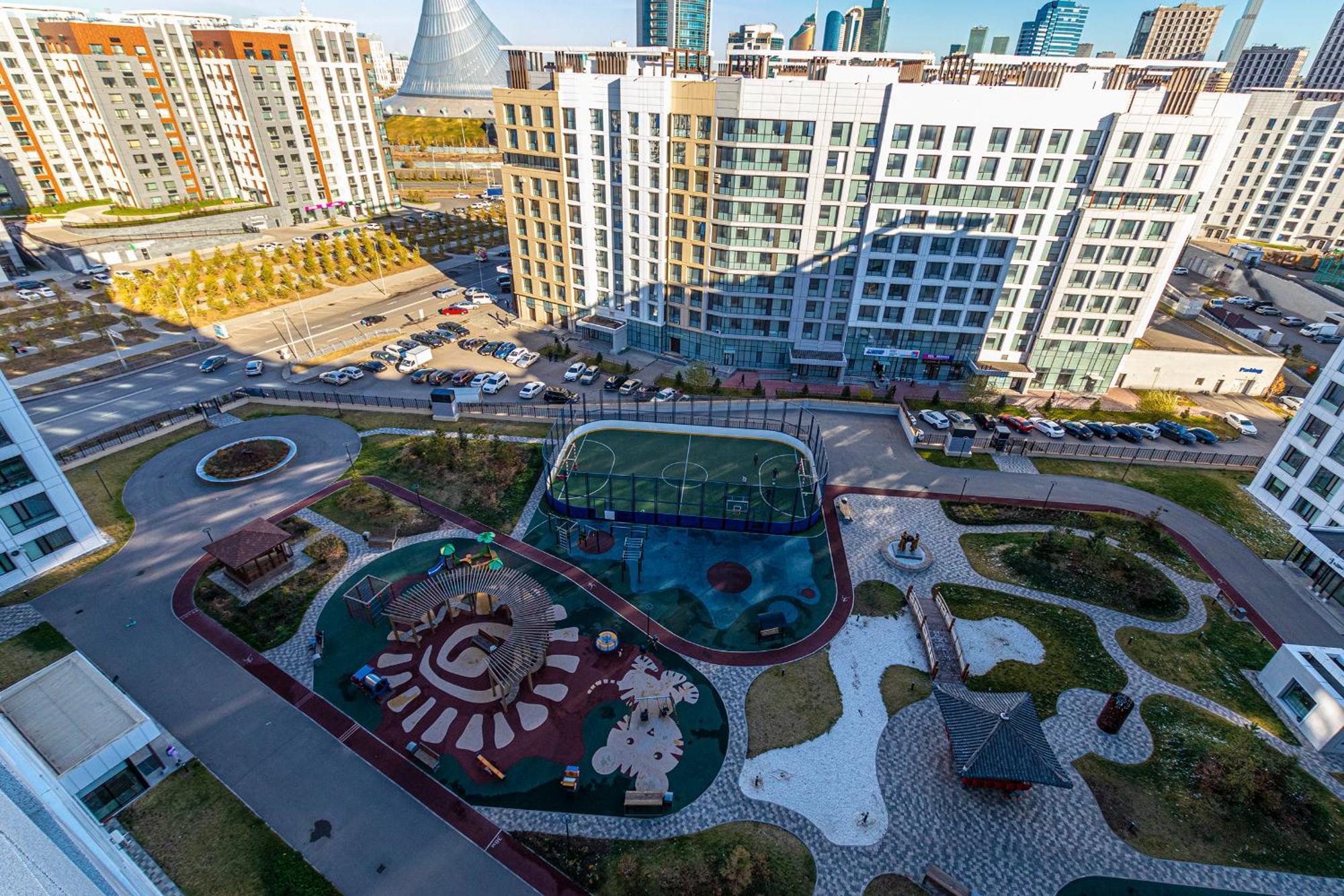 Raisson Aparthotel G43 Хан Шатыр Астана Екстериор снимка